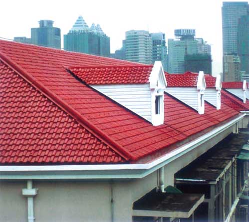斜面屋顶防水